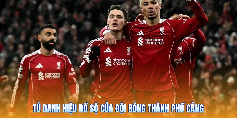Tủ danh hiệu đồ sộ của đội bóng thành phố cảng